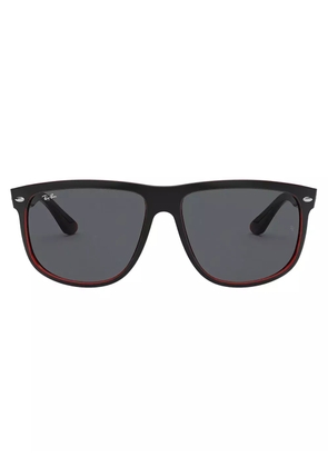 Ray-Ban Boyfriend square-frame sunglasses - Black