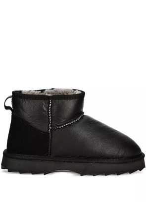 EMU AUSTRALIA Sharky Mini leather shearling boots - Black