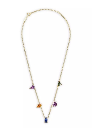 TOUS Colour LGG gemstone chain necklace - Gold