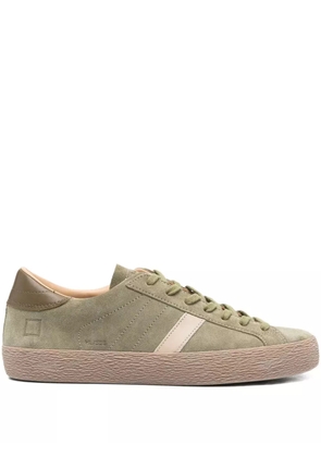 D.A.T.E. Hill Low suede leather sneakers - Green