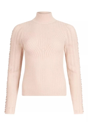 LIU JO high-neck sweater - Pink