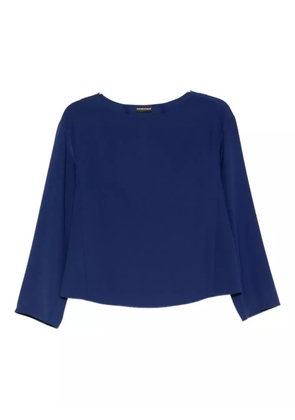 Emporio Armani long-sleeves blouse - Blue