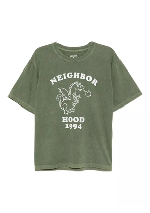 Neighborhood graphic-print T-shirt - Green