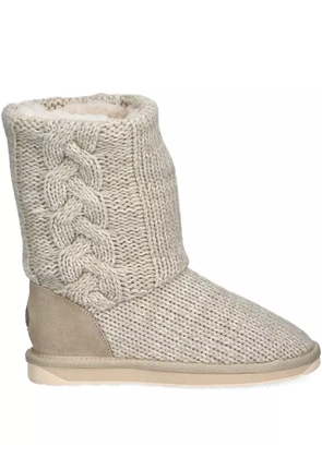 EMU AUSTRALIA cable-knit boots - Neutrals