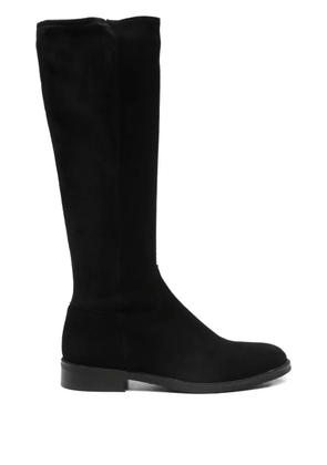 Julie Dee calf-suede knee-high boots - Black