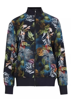 Lygia & Nanny floral-print zip-front jacket - Blue