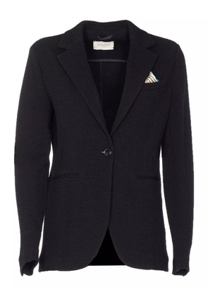 Circolo 1901 knitted button-closure blazer - Black