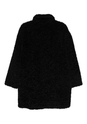 Emporio Armani single-breasted coat - Black