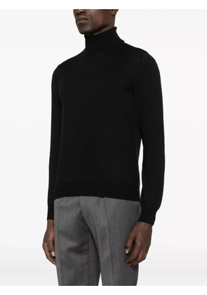 Tagliatore turtleneck wool sweater - Black