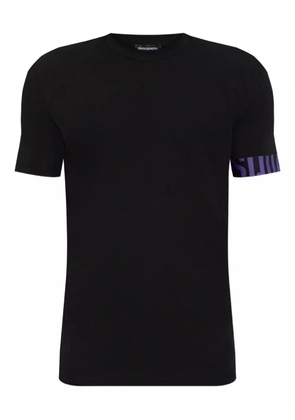 DSQUARED2 logo-detail short-sleeve T-shirt - Black
