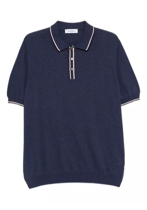 Gran Sasso cotton polo shirt - Blue