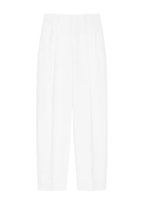 Givenchy pleated wool trousers - White