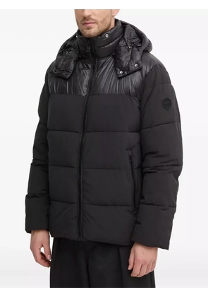 Joop! hooded puffer jacket - Black