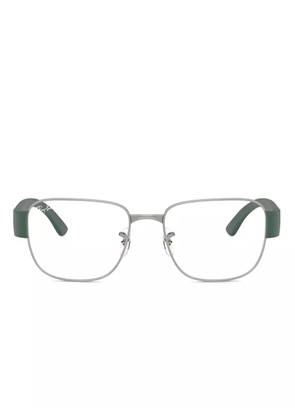 Ray-Ban metal rectangle glasses - Silver