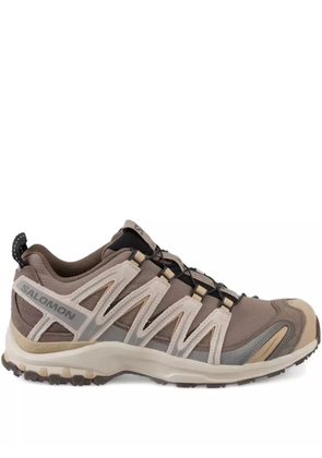 Salomon XA Pro 3D suede-leather sneakers - Brown