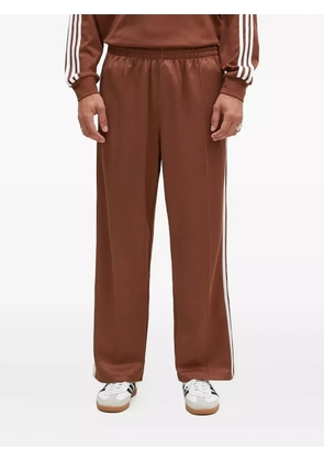 adidas three-stripe trousers - Brown