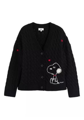 Chinti & Parker cable-knit cardigan - Black