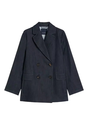 'S Max Mara Sara double-breasted denim blazer - Blue