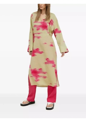 SAMSOE SAMSOE Emy abstract-print dress - Green