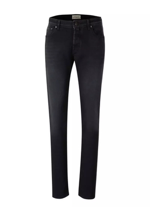 Jacob Cohën five-pocket design jeans - Black