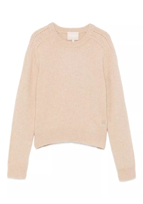 kujten cashmere crew-neck sweater - Neutrals