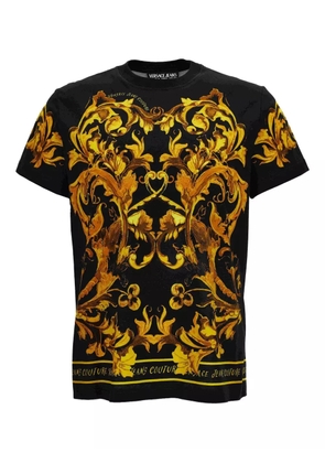 Versace Jeans Couture baroque-print T-shirt - Black