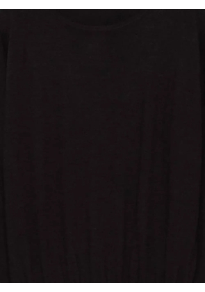 P.A.R.O.S.H. boat-neck midi dress - Brown