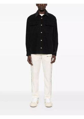 Palm Angels corduroy button-fastening overshirt - Grey