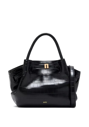 JW Pei Hana croc-effect mini tote bag - Black
