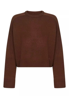 LouLou de Saison Bruzzi crew-neck sweater - Brown