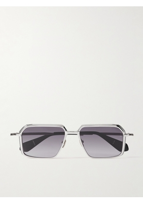 Jacques Marie Mage - Vasco Square-Frame Silver-Tone Sunglasses - Men - Silver