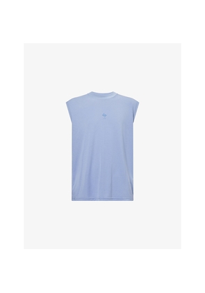 Mens 247 By Represent Logo-Print Oversized Jersey Tank Top