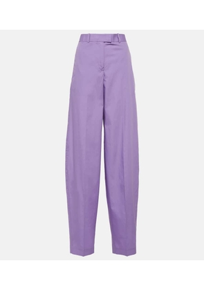 The Attico Jagger high-rise wide-leg pants