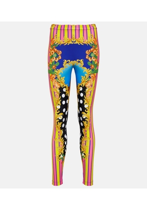 Versace Medusa Palm Springs leggings