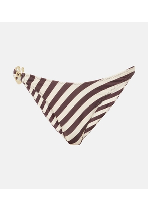Same Spiral striped bikini bottoms