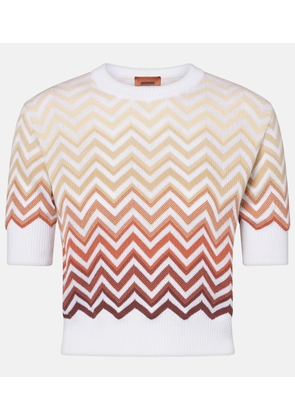 Missoni Zigzag knitted top