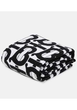 Burberry Monogram cotton jacquard towel