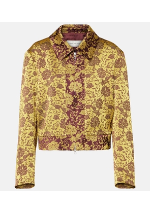 Dries Van Noten Floral jacquard jacket