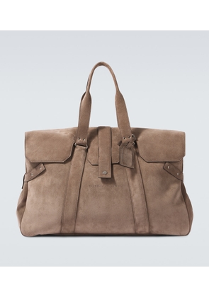 Brunello Cucinelli Suede duffel bag
