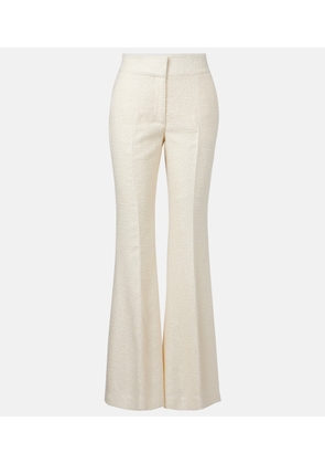 Gabriela Hearst Rhein flared silk pants