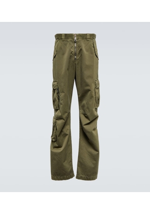 Dolce&Gabbana High-rise cotton cargo pants