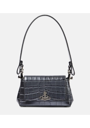 Vivienne Westwood Hazel Small croc-effect leather shoulder bag