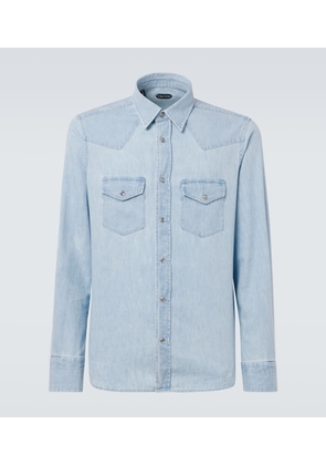 Tom Ford Cotton chambray Western shirt