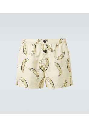Jacquemus Puntini printed swim trunks