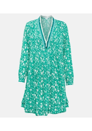 Poupette St Barth Ola floral georgette minidress