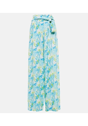Melissa Odabash Natasha printed wide-leg pants