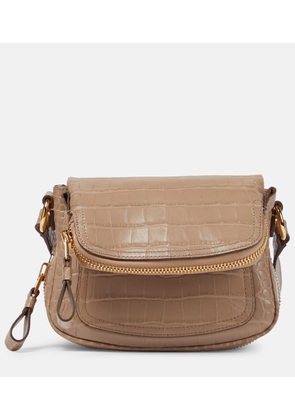 Tom Ford Jennifer Mini croc-effect leather shoulder bag