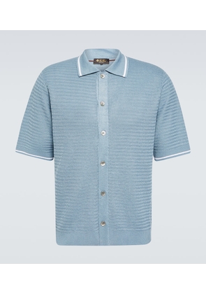 Loro Piana Linen polo top