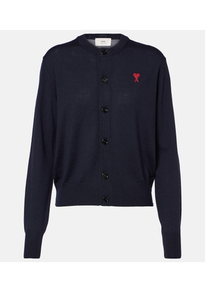 Ami Paris Ami De Cour wool cardigan