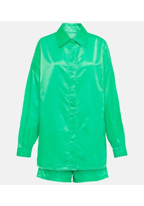 The Frankie Shop Perla shirt jacket and shorts set